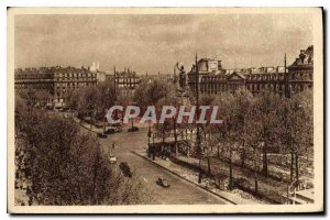 Postcard Old Paris and Wonders Place de la Republique 1854 1862 Deep La Basil...