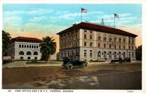 Phoenix, Arizona - The Post Office and Y.M.C.A. - in the 1920s