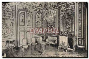 Old Postcard Chateau De Chantilly The Monkey Room