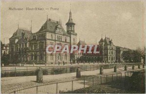 Old Postcard Mulhouse (Haut Rhin) Position