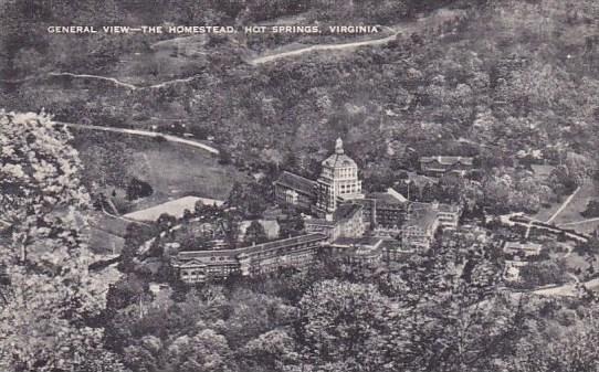 Virginia Hot Springs General View The Homestead