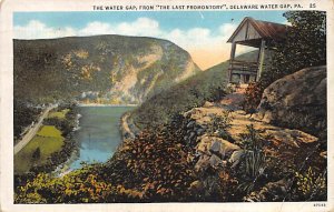 The Water Gap, from The Last Promontory Delaware Water Gap Pennsylvania, PA