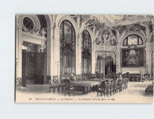 Postcard La Nouvelle Salle de Jeux La Roulette Monte Carlo Monaco Monaco