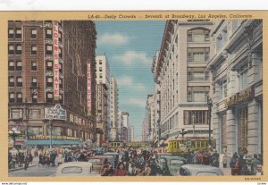 LOS ANGELES , California , 30-40s ; Seventh at Broadway