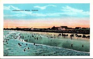 Florida Jacksonville Beach Scene Along The Beach