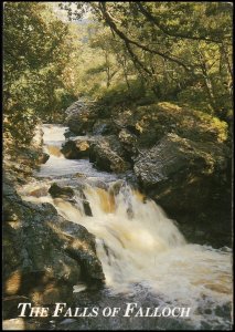 United Kingdom Post card - The Falls of Falloch, used