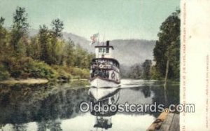 Steamship Avalon Sugar Loaf Rock, Catalina Island, CA, CA USA Steam Ship Writ...