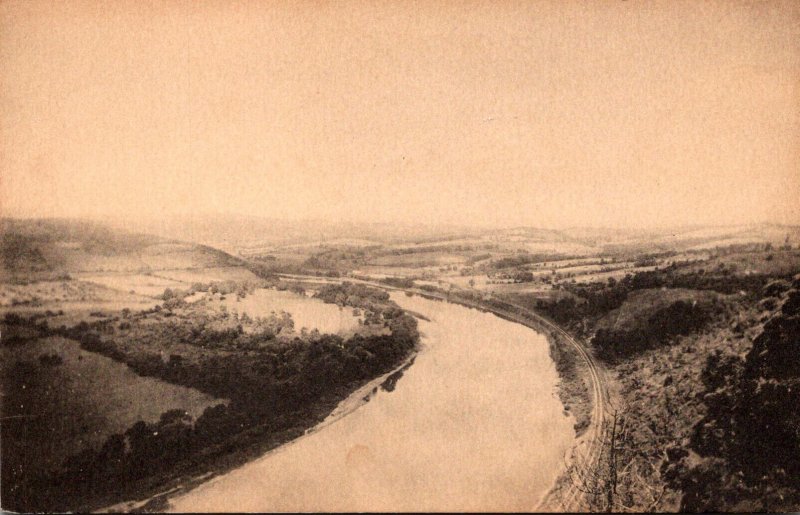 Pennsylvania Wyalusing Rocks View From Indian Lookout