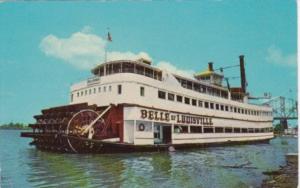 Kentucky Louisville Sternwheeler Belle Of Louisville On The Ohio River