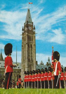 Canada Changing The Guard on Parliament Hill Ottawa Ontario