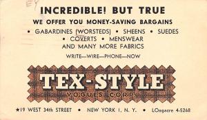 Tex Style Cogues Corp Advertising 1948 