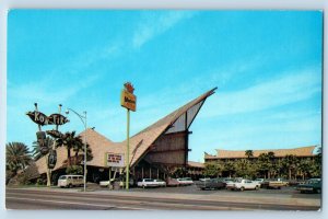 Phoenix Arizona Postcard Kon Tiki Best Western Hotel Roadside View Building 1960