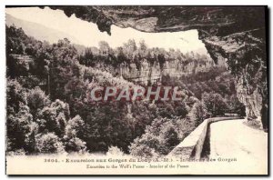 Old Postcard Tour Gorges Du Loup Interior Gorge