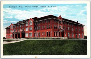 VINTAGE POSTCARD THE SOUTHGATE BUILDING AT TRINITY COLLEGE DURHAM NORTH CAROLINA