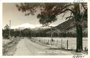 White Mountain New Mexico  Vintage Frasher RPPC Postcard