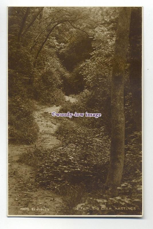 Ju783 - Fairlight Glen , Hastings , Sussex , Judges postcard 196