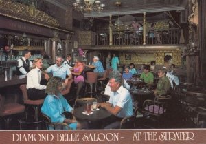 Diamond Belle Saloon USA Strater Bar Pub Colorado Postcard