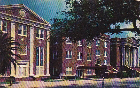 Texas Beaumont First Baptist Church United States Texas Other Postcard