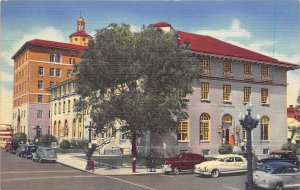 Albuquerque New Mexico 1940s Postcard Post Office & Federal Building 