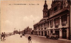 CPA VILLERS-sur-MER La Digue (422410)