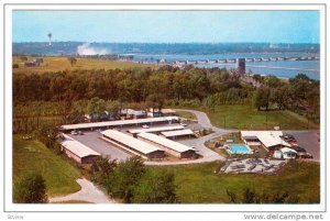 Swimming Pool,  The Inn Motel,  Niagara Falls,  Ontario,   Canada,   40-60s
