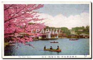 Old Postcard Japan Japan Nippon The park Suma