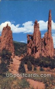 Montezuma's Castle - Garden of the Gods, Colorado CO  