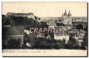 Old Postcard Blois Vue Generale