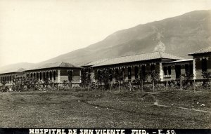 colombia, MEDELLIN, Hospital de San Vicente (1910s) Obando RPPC Postcard