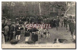 Fontainebleau - Hunters - dogs - hunting dogs - intrument - The quarry Huntin...