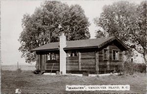 'Seahaven' Vancouver Island BC Unused Canadian Real Photo Postcard G56