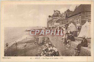 Old Postcard The Ault Beach Casino andthe