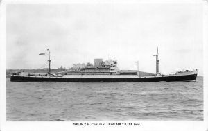 US35 Postcard transportation navy ship the N.Z.S. Rakaia 8213 tons bateau