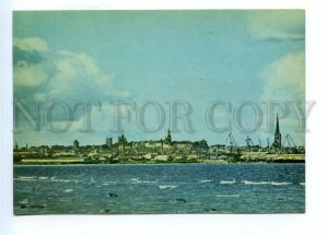 498570 USSR 1965 year Estonia Tallinn panorama port edition 10000 postcard