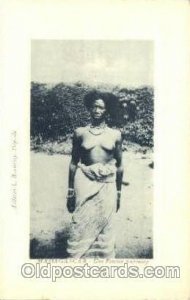 Madagascar - Une Femme Antanosy African Nude Unused 