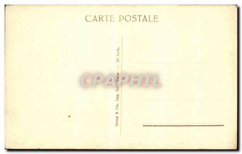 Old Postcard Athens Parthenon North West coast View