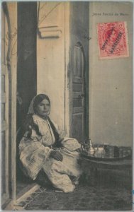 80251 - Spanish Marruecos MOROCCO - VINTAGE POSTCARD - ethnic  1912