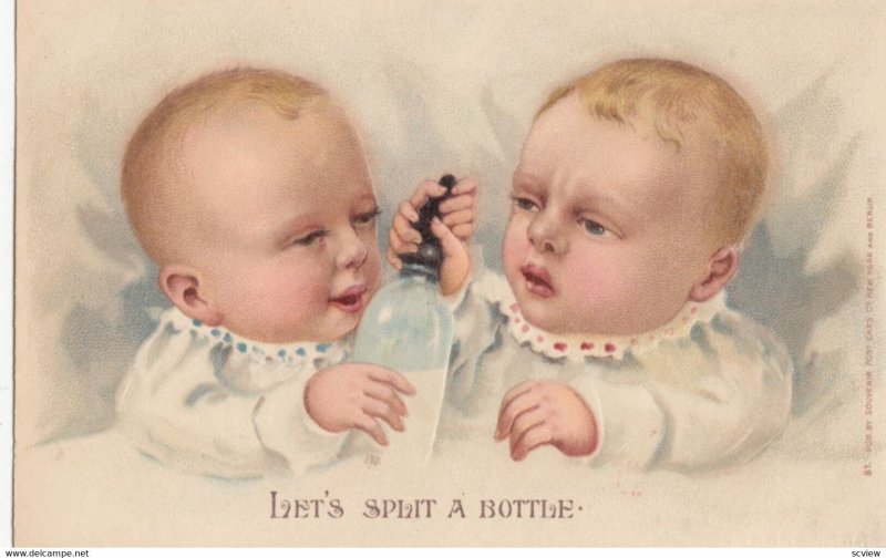 Two Babies, Let's Split a bottle, 1900-10s