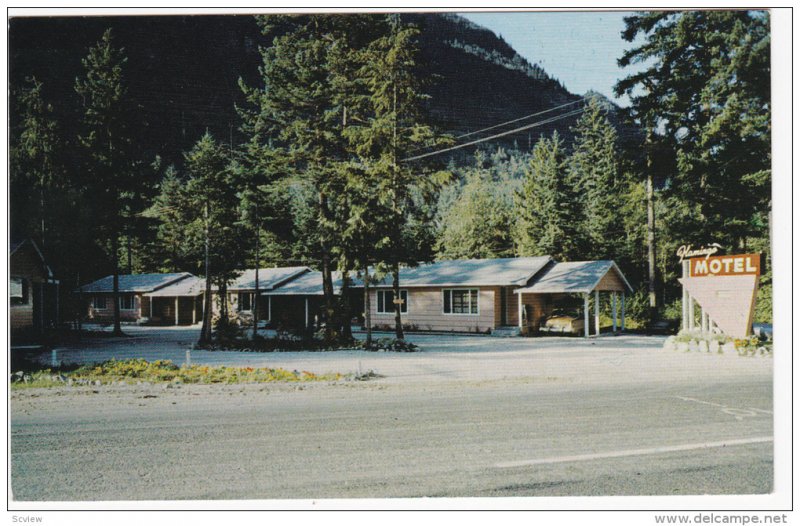 Exterior,  Flamingo Motel,  Hope,  B.C.,  Canada,  40-60s