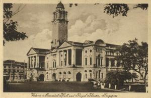 singapore, Victoria Memorial Hall and Royal Theatre (1910s)