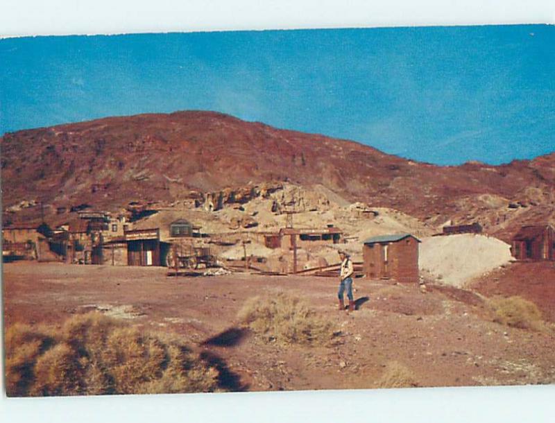 Pre-1980 PANORAMIC Calico Ghost Town - Yermo & Barstow & Victorville CA i0043