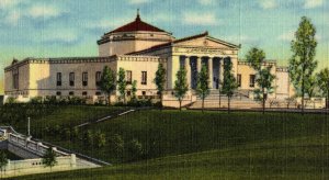 John G. Shedd Memorial Aquarium Chicago Vintage Standard View Postcard