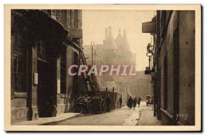 Old Postcard Paris Strolling L & # 39hotel Olivier De Clisson Vu De La Rue De...