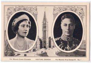Queen Elizabeth &  King George VI Visiting Canada