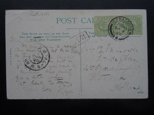 Devon ILFRACOMBE LEE Giddey's Tea House c1905 Postcard by A.J.V.I. Series