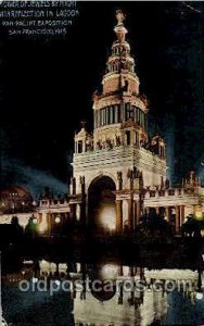 Tower of jewels Panama-Pacific International Exposition, San Francisco Ca USA...