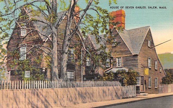 House of Seven Gables in Salem, Massachusetts