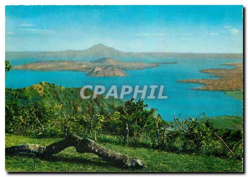 Postcard Modern View of Taal Tagaytay Philippines