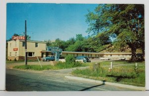 West Springfield MA Cross Roads Motel 1962 Page Family Harrisburg Pa Postcard P2