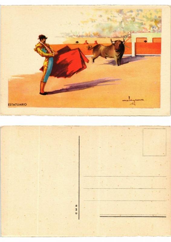 CPA Bullfighting - Estatuario (776182)